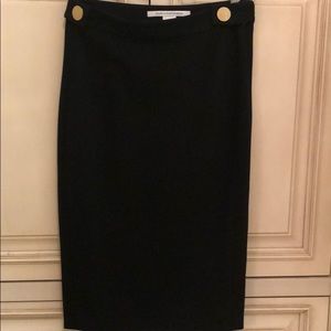 Diane VonFurstenberg black skirt